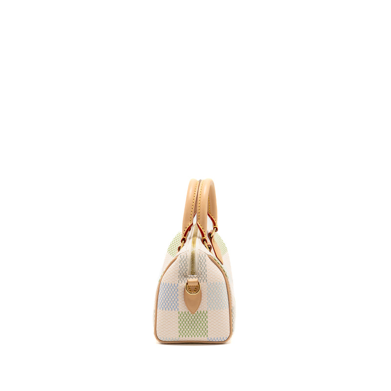 Louis Vuitton Speedy Bandouliere 20 Damier Giant Canvas Multicolour GHW