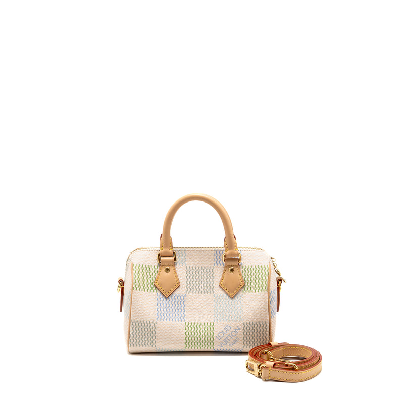 Louis Vuitton Speedy Bandouliere 20 Damier Giant Canvas Multicolour GHW