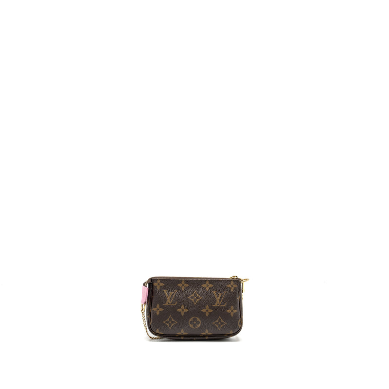 Louis Vuitton Mini Pochette Holiday Limited Print Monogram Canvas GHW