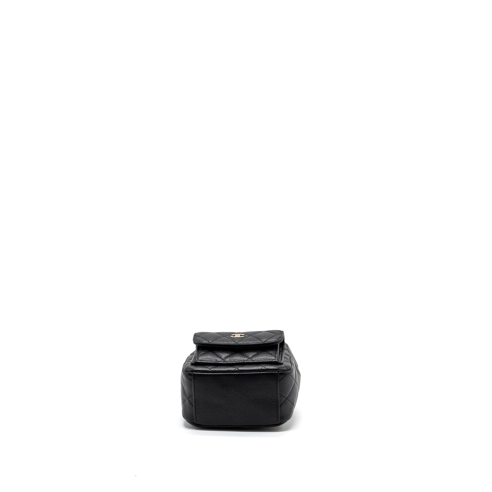 Chanel 24C Mini Backpack in Black Caviar Leather NWT 24C Chanel Classic Mini Backpack Black Caviar with Gold  main image 2