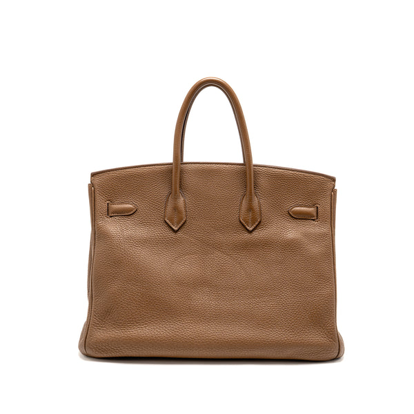 Hermes Birkin 35 Togo Alezan GHW stamp square M