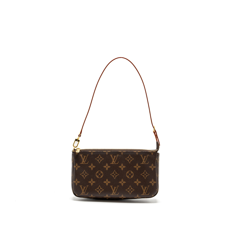 Louis Vuitton Pochette Accessories MONOGRAM Canvas GHW