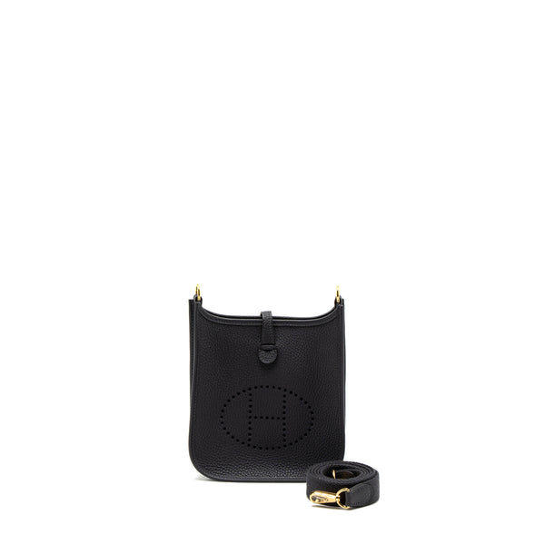 Hermes Mini Evelyne Clemence Caban GHW Stamp B