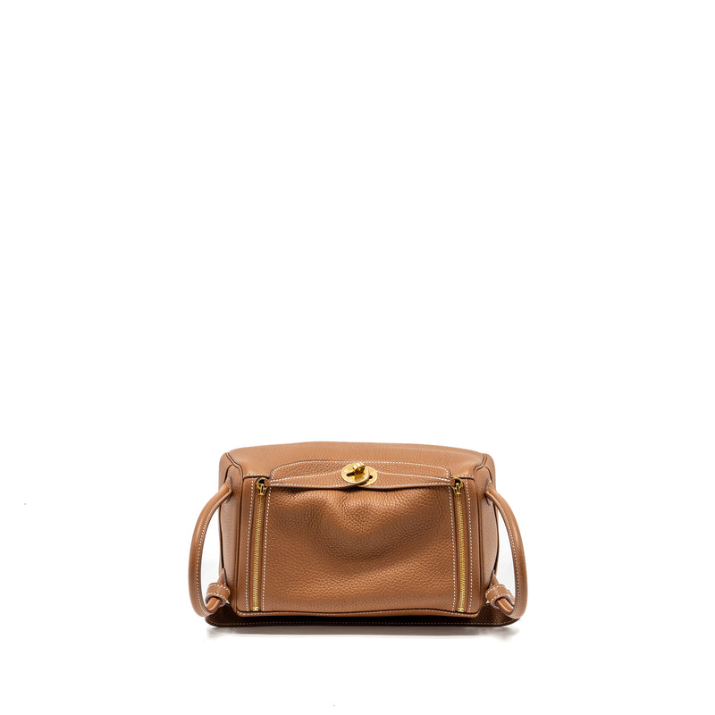 Hermes lindy 26 clemence Gold GHW Stamp Z