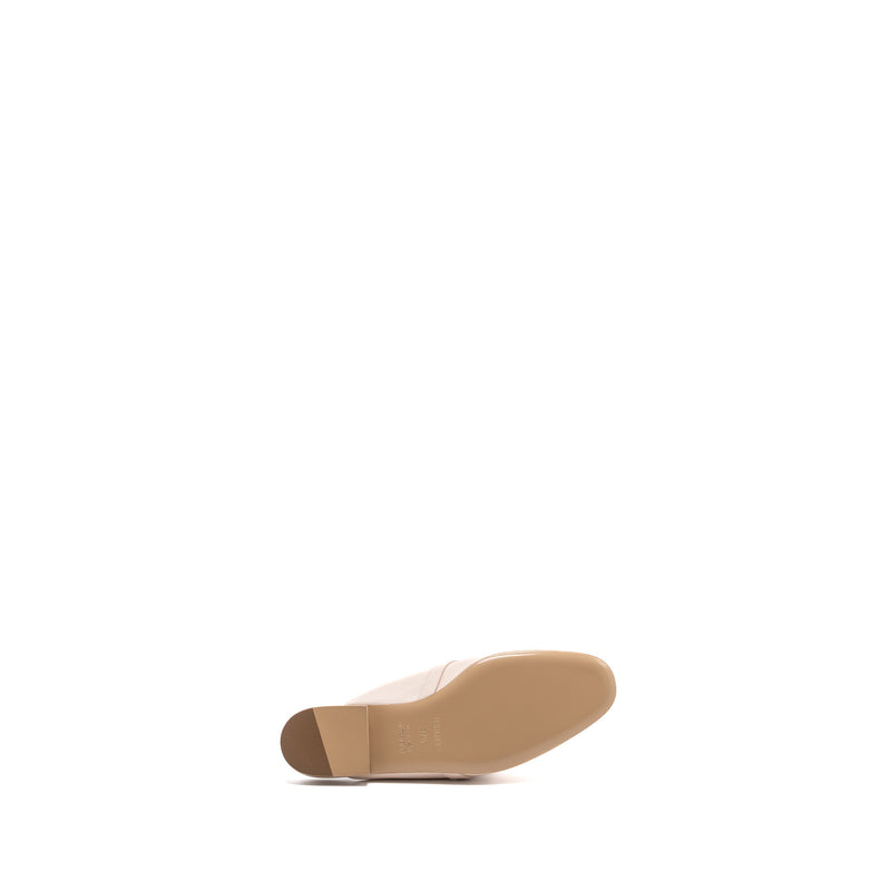Hermes Size 37.5 Oz Mule Light Pink SHW