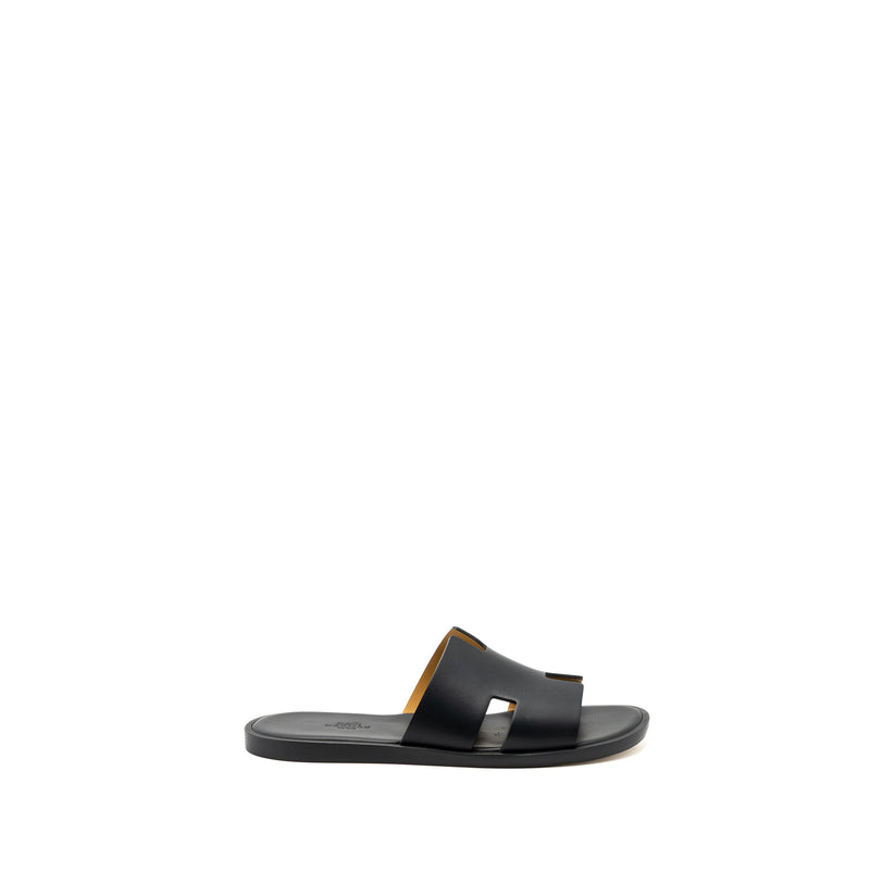 Hermes size 40 Izmir sandal calfskin black