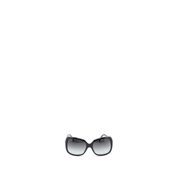 Chanel bow sunglasses black / white SHW