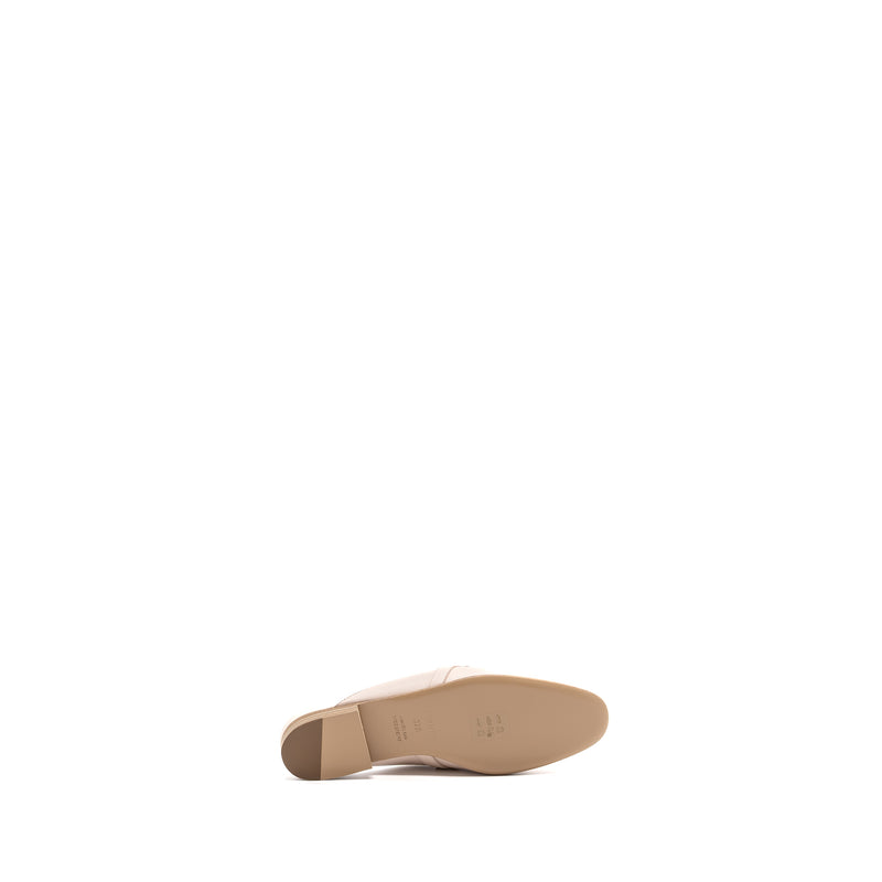 Hermes Size 37.5 Oz Mule Light Pink SHW