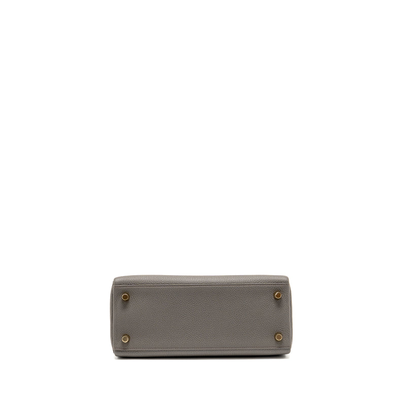 Hermes kelly 25 togo gris etain GHW stamp Z