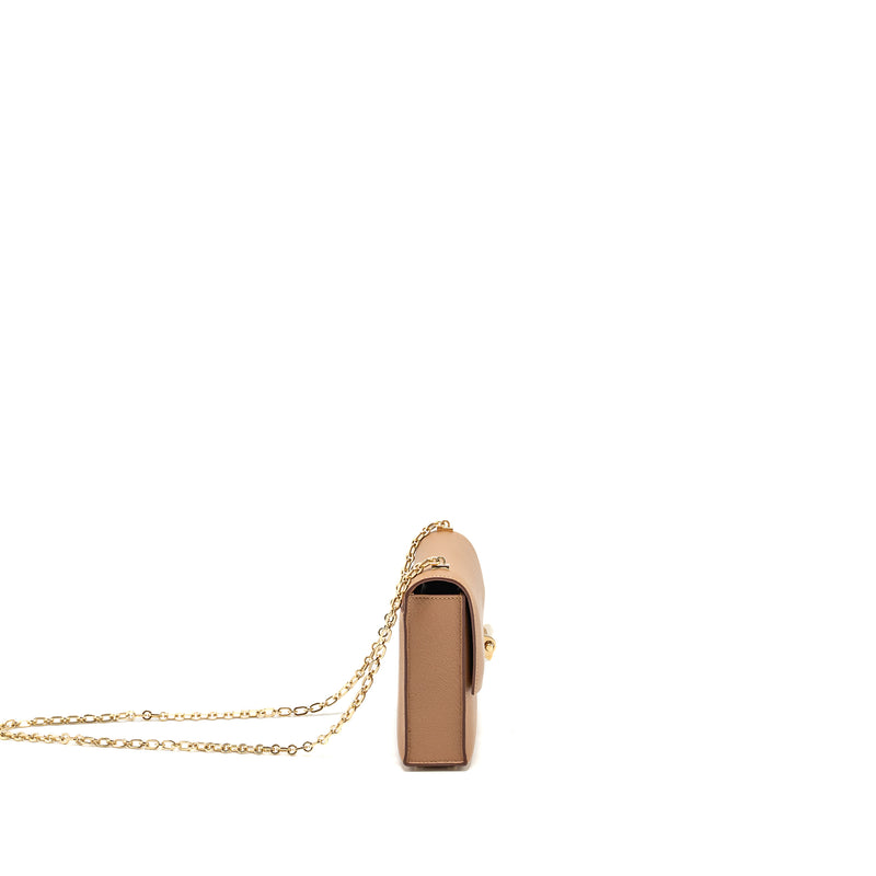 Hermes Mini Verrou Chèvre Mysore 2J Quebracho LGHW Stamp U