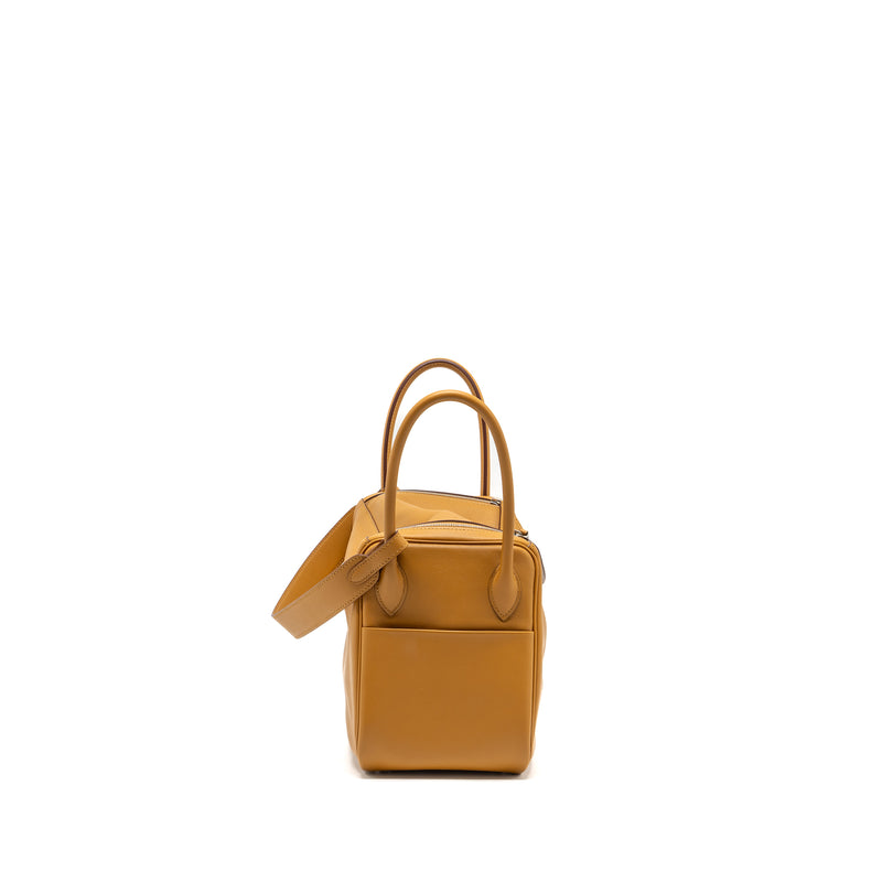 Hermes Lindy 26 Swift Sesame/Bleu Brume SHW Stamp Z