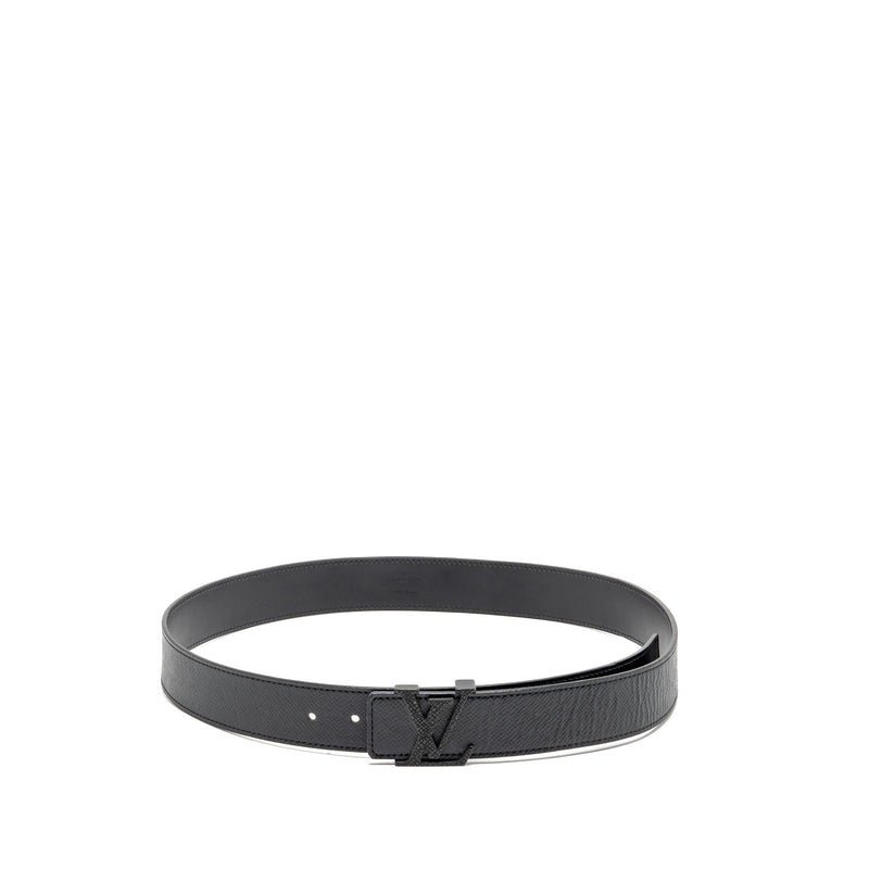 Louis Vuitton Size 95 35mm Belt Leather SO Black