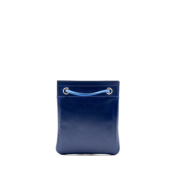Hermes Mini Aline Bag Swift/Milo Blue Saphir/Blue France SHW Stamp Z