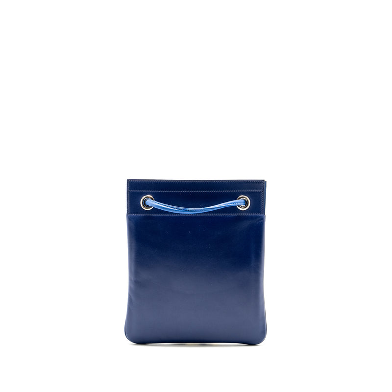Hermes Mini Aline Bag Swift/Milo Blue Saphir/Blue France SHW Stamp Z