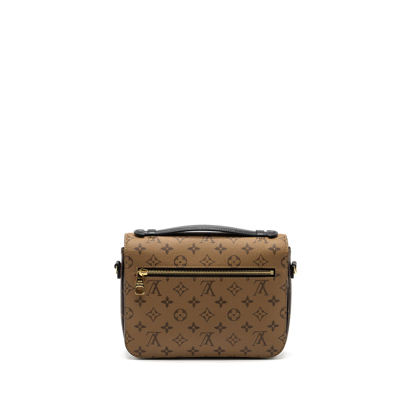 Louis Vuitton Pochette Métis Monogram Reverse Canvas GHW