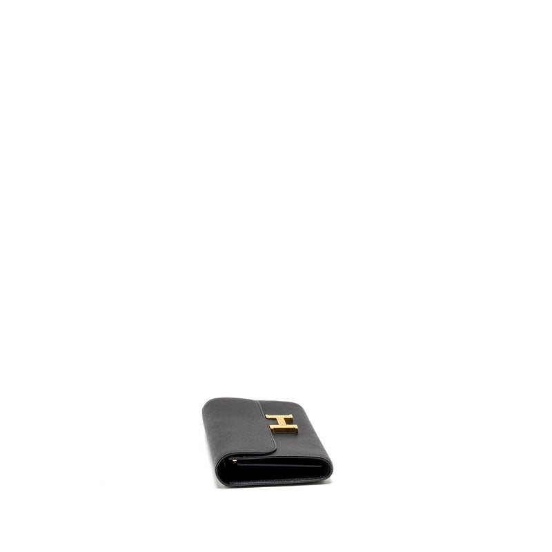 Hermes Constance to go epsom black GHW stamp U