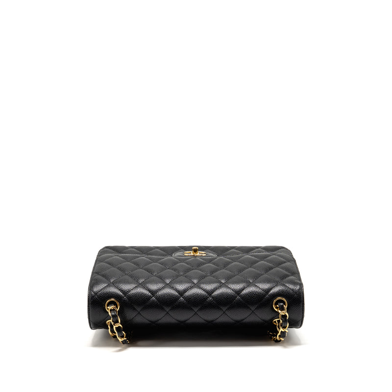 Chanel Jumbo Classic Double Flap Bag Caviar Black GHW (Microchip)