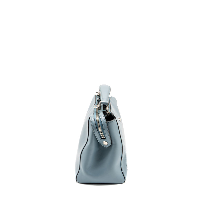 Fendi Dotcom Bag Calfskin Blue SHW
