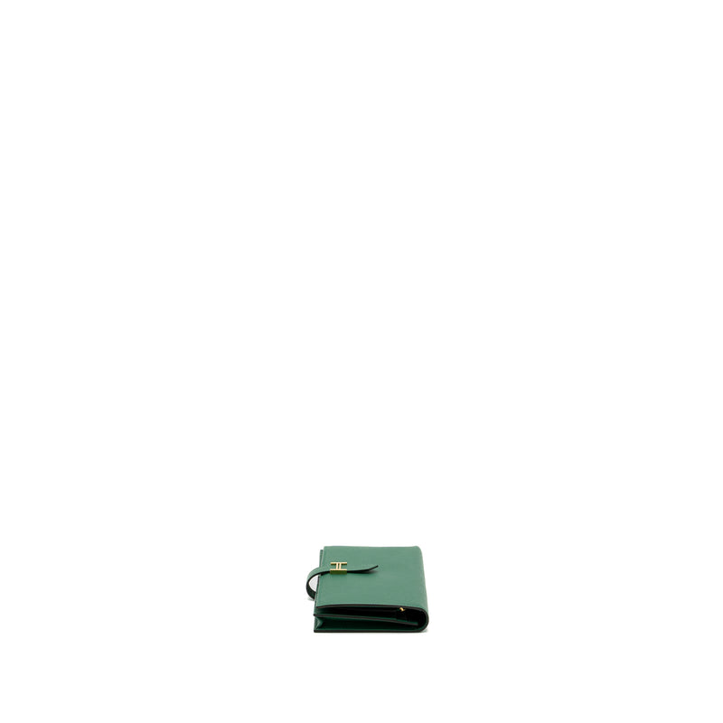 Hermes Bearn Long Wallet Epsom U4 Vert Vertigo GHW Stamp A