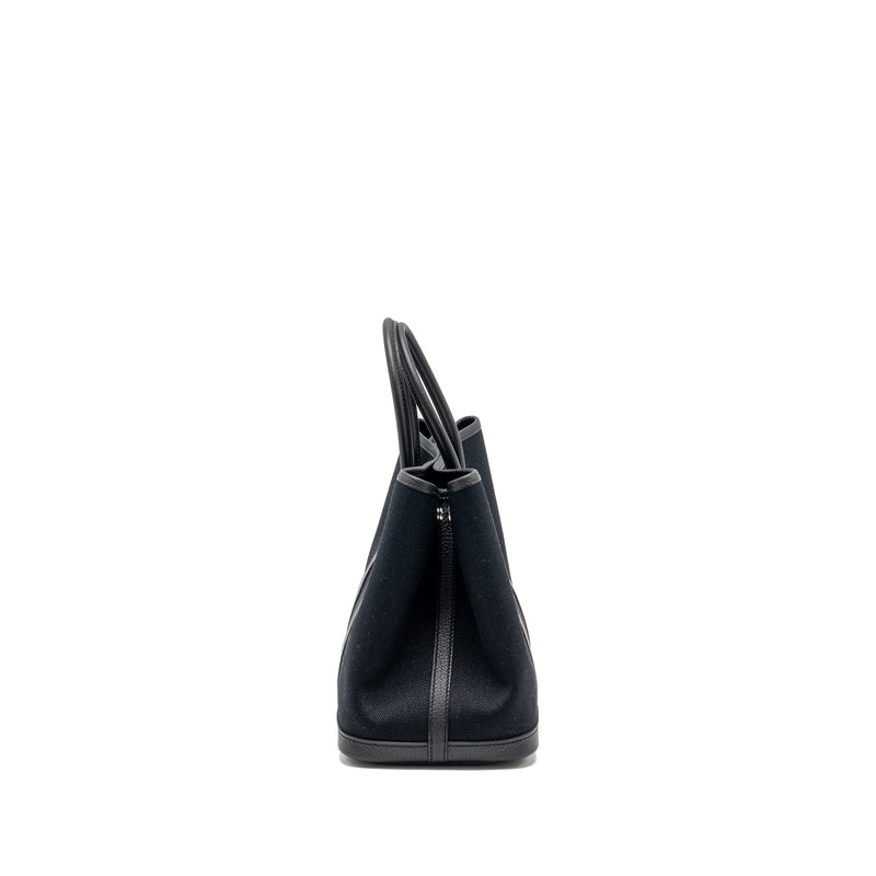 Hermes Garden Party 30 Canvas/Negonda Black SHW Stamp B