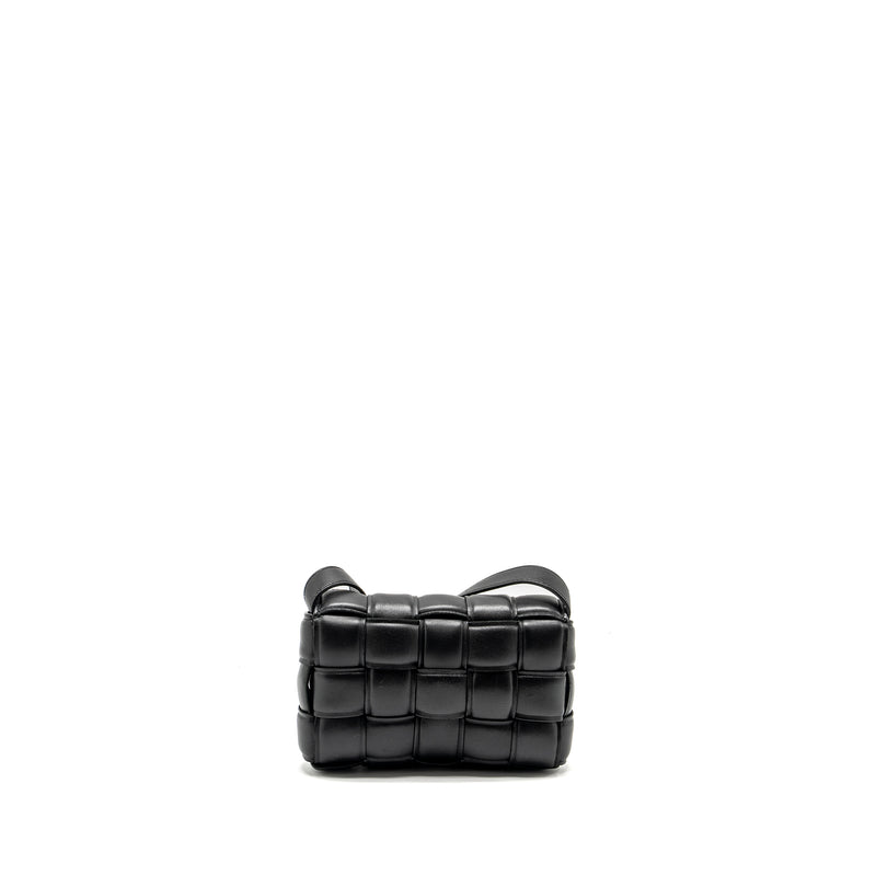 Bottega Veneta Small Padded Cassette Bag Lambskin Black GHW