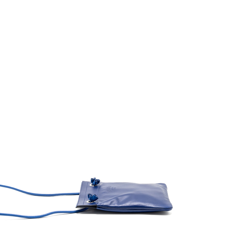 Hermes Mini Aline Bag Swift/Milo Blue Saphir/Blue France SHW Stamp Z