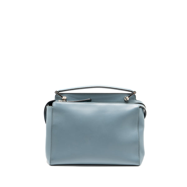 Fendi Dotcom Bag Calfskin Blue SHW