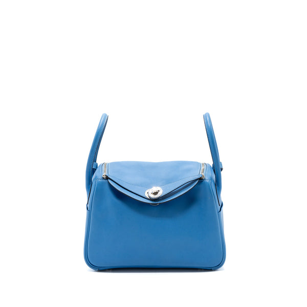 Hermes lindy 26 swift blue paradise SHW stamp X