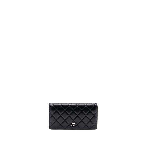 Chanel Long Wallet lambskin Black SHW
