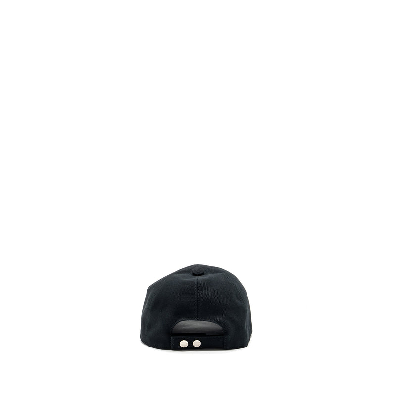 Chanel 24C CC Logo Baseball Cap Black