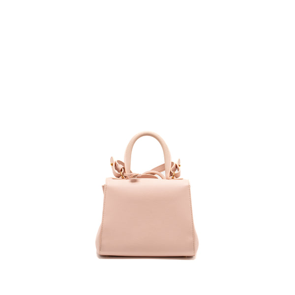 Delvaux Mini Brilliant Bag Calfskin Pink RGHW