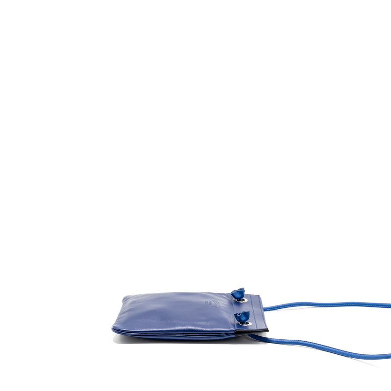 Hermes Mini Aline Bag Swift/Milo Blue Saphir/Blue France SHW Stamp Z