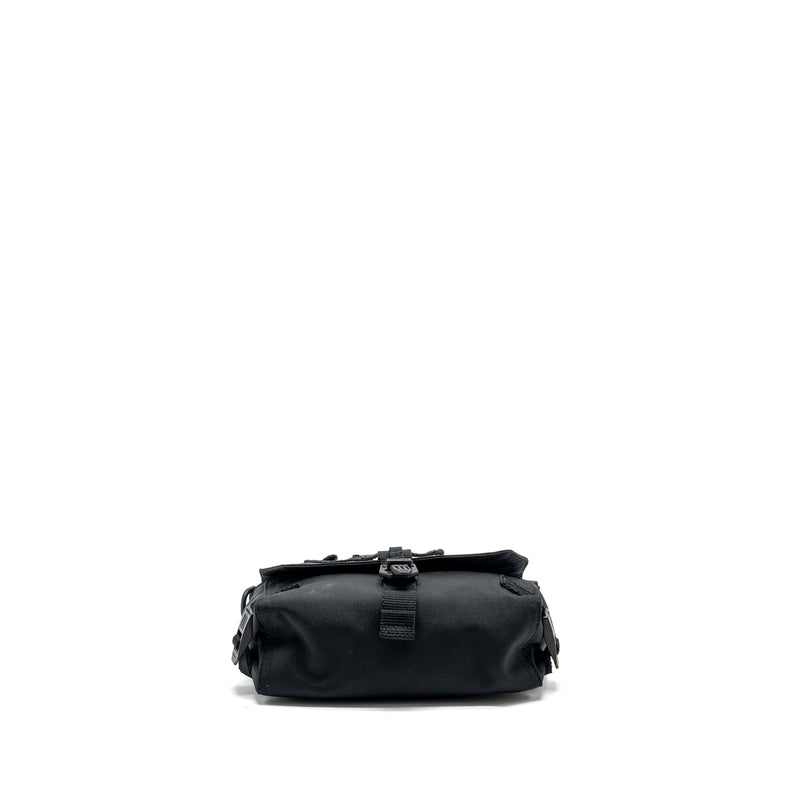 Balenciaga Army Messenger Bag Black Recycled Nylon Black/black hardware