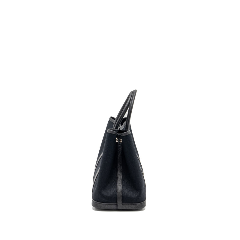 Hermes Garden Party 30 Canvas/Negonda Black SHW Stamp B