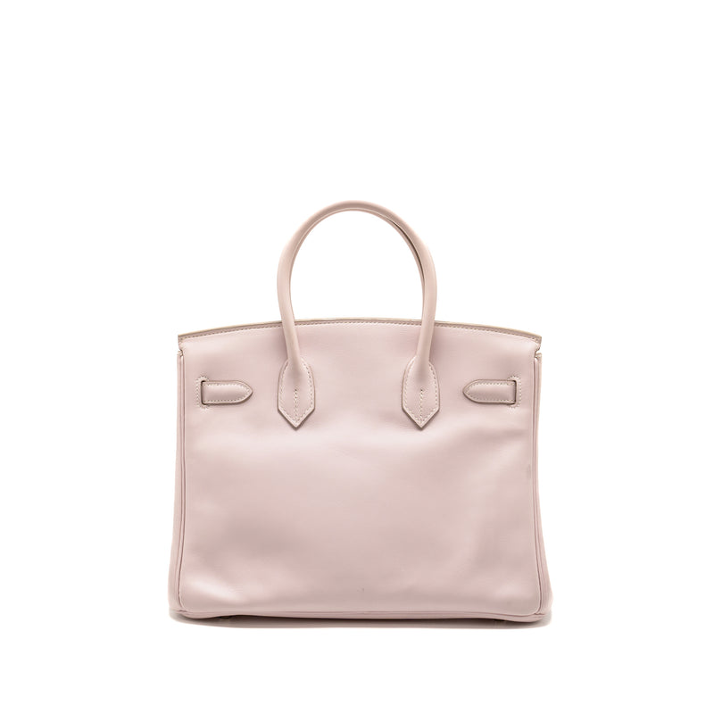 Hermes Birkin 30 Gulliver Rose Dragee SHW Stamp Square L