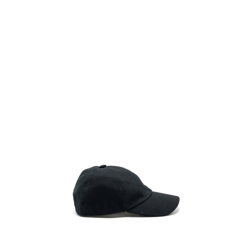 Chanel 24C CC Logo Baseball Cap Black