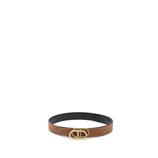 Hermes Ghw Mors Scarf 90 Ring Metal Gold Tone Color