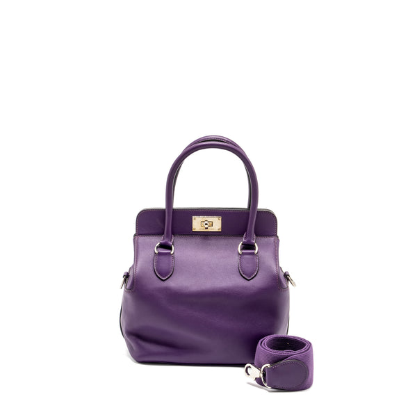 Hermes toolbox 20 swift violet SHW Stamp Square Q