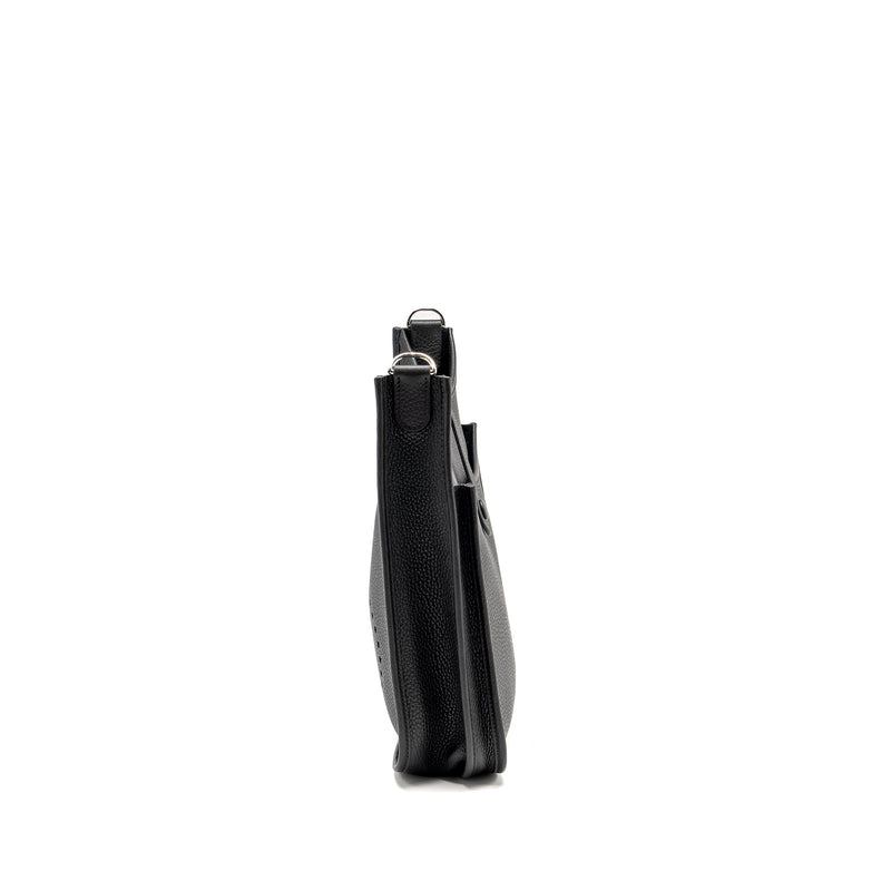 Hermes Evelyne 29 Clemence Black SHW Stamp Z