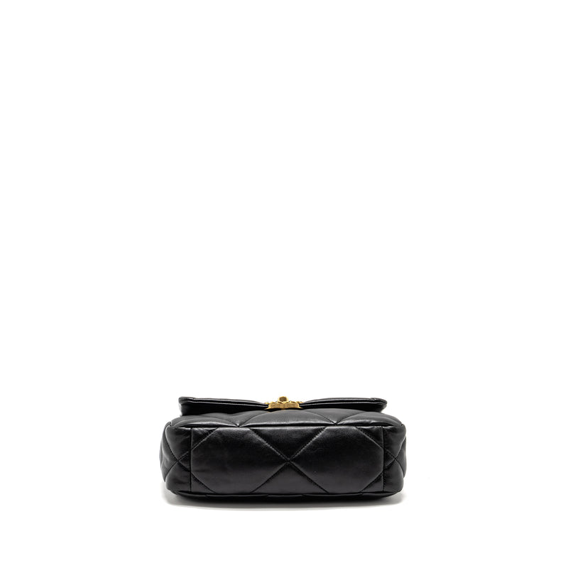 Chanel Small 19 Bag Lambskin Black GHW (microchip)