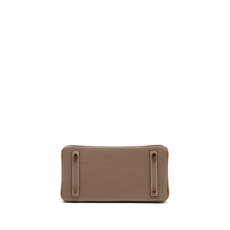 Hermes Birkin 25 Togo Etoupe GHW Stamp K