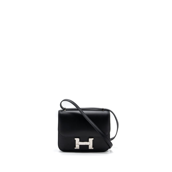 Hermes mini studio constance monsieur black SHW stamp Z
