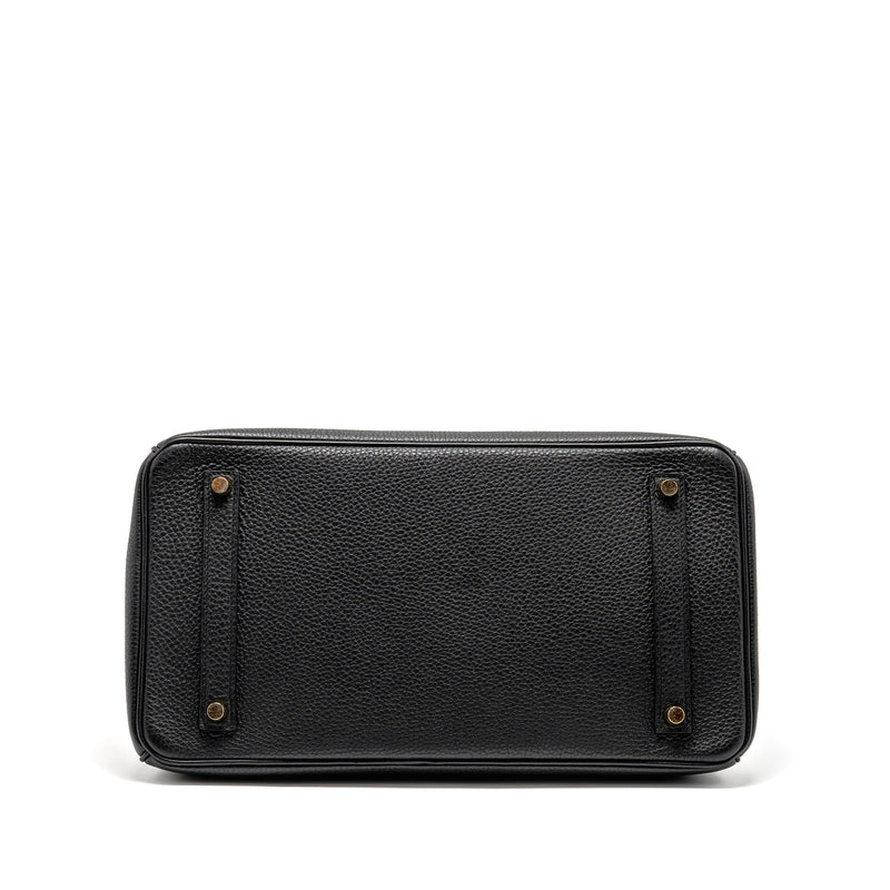 Hermes Birkin 35 Togo black GHW stamp C