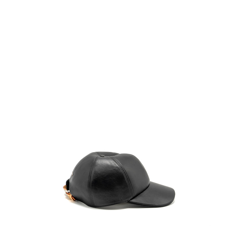 Louis Vuitton Staples Edition Cap Lambskin Black