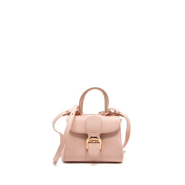 Delvaux Mini Brilliant Bag Calfskin Pink RGHW