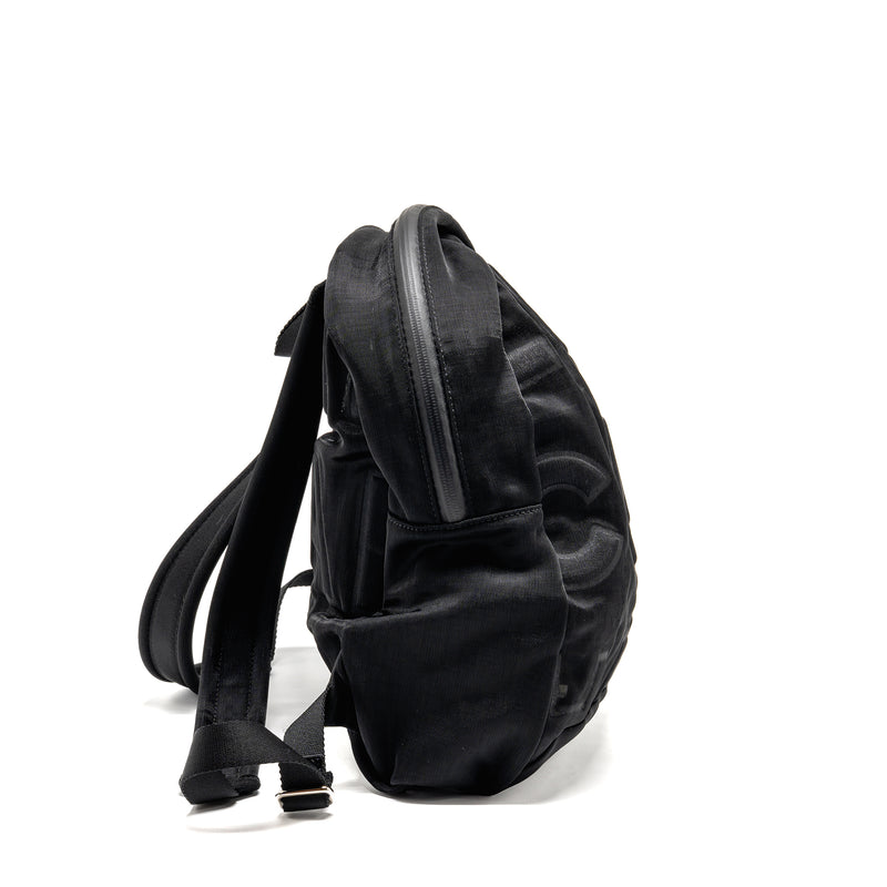 Chanel coco neige Backpack mesh black SHW