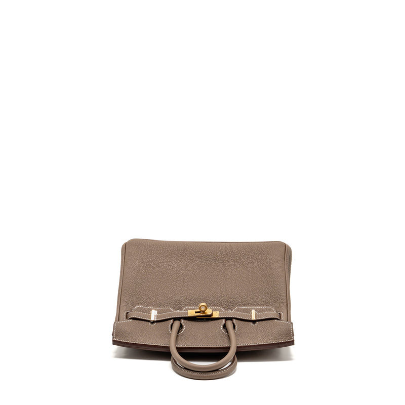 Hermes Birkin 25 Togo Etoupe GHW Stamp K