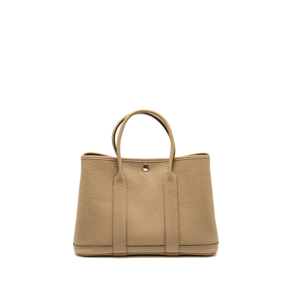 Hermes Garden Party 30 Negonda 8Q Beige Marfa SHW Stamp B