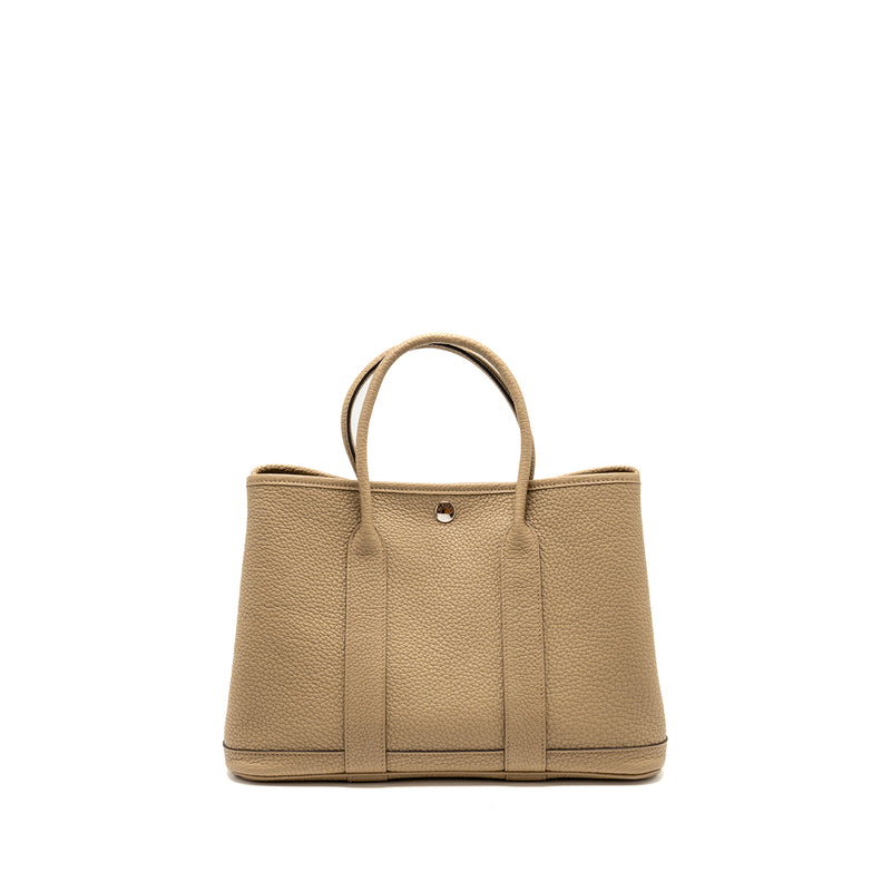Hermes Garden Party 30 Negonda 8Q Beige Marfa SHW Stamp B