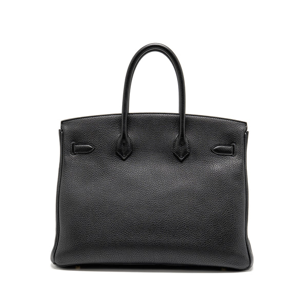 Hermes Birkin 35 Togo black GHW stamp C